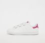 Adidas Originals Stan Smith sneakers wit roze Meisjes Gerecycled polyester (duurzaam) 34 - Thumbnail 5