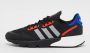 Adidas Originals ZX 1K Boost Core Black Silver Metallic Cloud White - Thumbnail 10