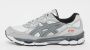 ASICS Wit Grijs Lage Sneaker Gel™ Technologie Gray Heren - Thumbnail 4