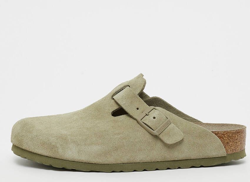 Birkenstock Boston in groen formaten: 41