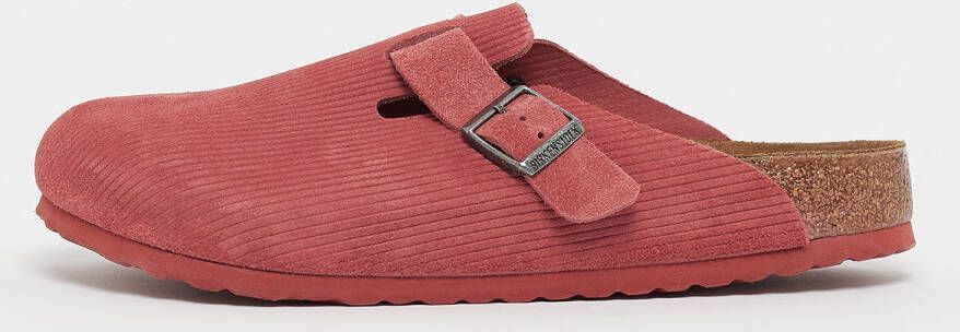 Birkenstock Boston VL Corduroy in rood formaten: 42