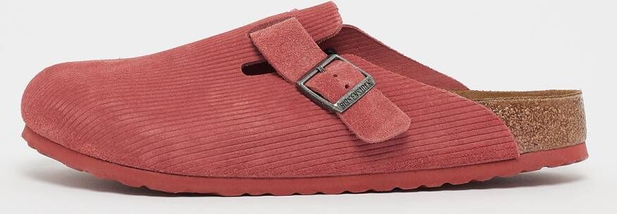 Birkenstock Boston Vl Corduroy Sandalen & Slides Schoenen sienna red maat: 42 beschikbare maaten:41 42 43 44 45