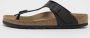 BIRKENSTOCK Teenslippers Gizeh Maat: 39 Materiaal: Leatherlook Kleur: Zwart - Thumbnail 15