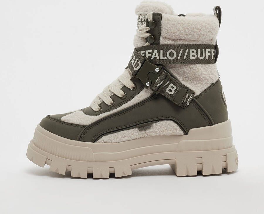 Buffalo Aspha Com1 Warm khaki cream in beige formaten: 37