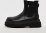 Buffalo Pluto Chelsea Boots in zwart formaten: 37 - Thumbnail 1