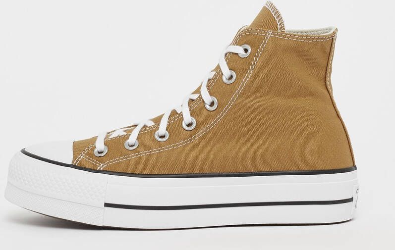 Converse Chuck Taylor All Star Lift Platform Chuck Taylor in beige formaten: 36.5