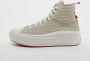 Converse Crème Sneaker met Plateauzool Beige Dames - Thumbnail 2