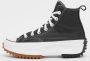 Converse Zwarte Run Star Hike Hi Sneakers Black Dames - Thumbnail 2