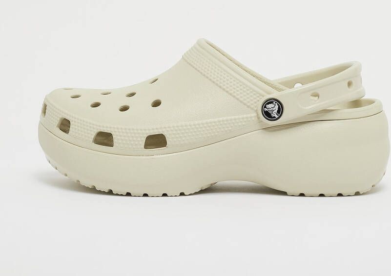 Crocs Classic Platform Slides & Sandalen in beige formaten: 37 38