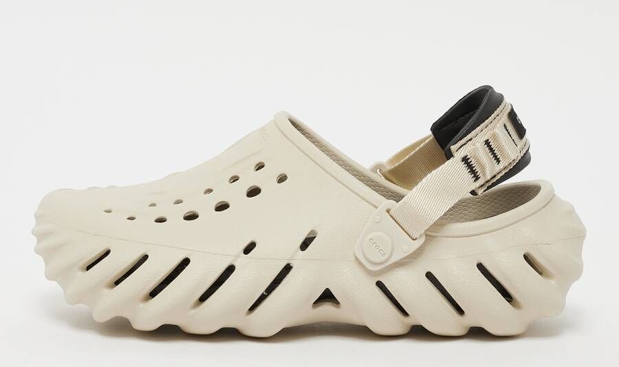 Crocs Echo Clog Sandalen & Slides Schoenen bone maat: 41 42 beschikbare maaten:41 42 43 44 45 46 47