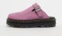 Dr. Martens Zeb Zag Slides & Sandalen in roze formaten: 36 - Thumbnail 1