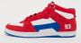 Etnies Hoge Top Skate Schoenen Rood Wit Blauw Multicolor Heren - Thumbnail 1