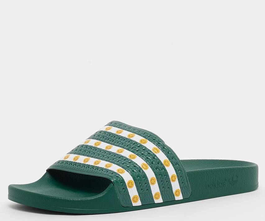 adidas Originals adilette Badelatschen in Groen