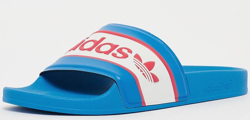 adidas Originals adilette Badslippers in Blauw