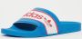 Adidas Originals adilette Badslippers in Blauw - Thumbnail 12