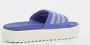 Adidas Originals adilette Platform W in blauw formaten: 40.5 - Thumbnail 22