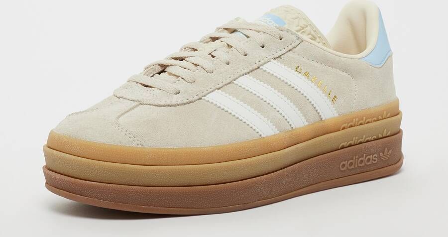 adidas Originals Gazelle Bold J in Beige