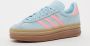 Adidas Originals Gazelle Bold Junior Clear Sky Semi Pink Spark Silver Metallic Clear Sky Semi Pink Spark Silver Metallic - Thumbnail 6