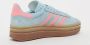 Adidas Originals Gazelle Bold Junior Clear Sky Semi Pink Spark Silver Metallic Clear Sky Semi Pink Spark Silver Metallic - Thumbnail 7