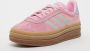 Adidas Originals Gazelle Bold Junior True Pink Silver Metallic Light Purple- True Pink Silver Metallic Light Purple - Thumbnail 19