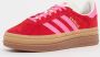 Adidas Originals Gazelle Bold Dames Collegiate Red Lucid Pink Core White- Dames Collegiate Red Lucid Pink Core White - Thumbnail 16