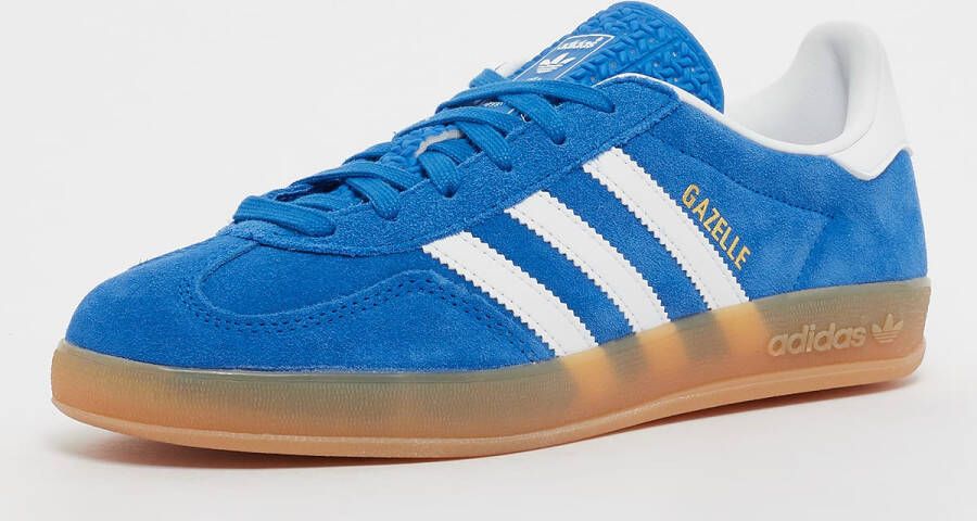 adidas Originals Gazelle Indoor in blauw formaten: 42.666