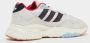 Adidas Grijze Dash Lage Sneaker Scharlakenrood Multicolor Heren - Thumbnail 11