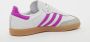 Adidas Originals Witte en Fuchsia Samba Og Sneakers Multicolor - Thumbnail 21