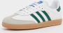 Adidas Originals Samba OG Junior Cloud White Collegiate Green Gum Cloud White Collegiate Green Gum - Thumbnail 8