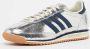 Adidas Originals SL 72 OG W silver met. collegiate navy off white Lifestyle in zilver formaten: 36.666 - Thumbnail 3