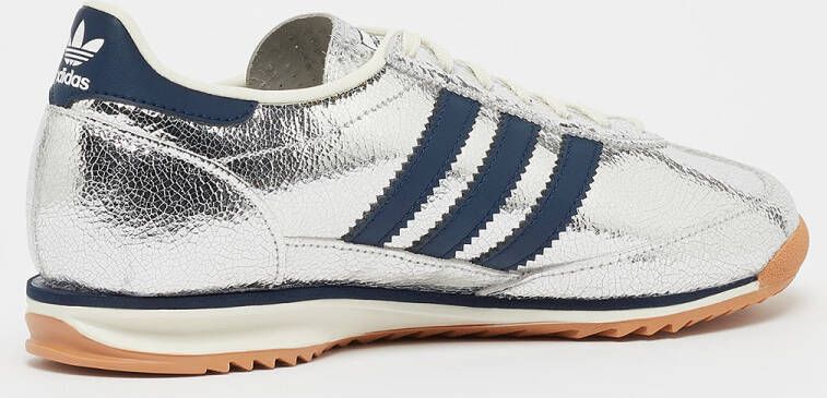 adidas Originals SL 72 OG W silver met. collegiate navy off white Lifestyle in zilver formaten: 36.666