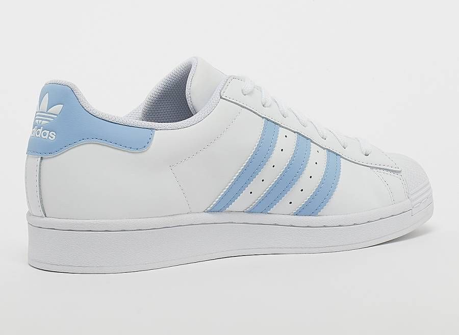 Adidas superstar outlet lichtblauw suede