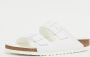 Birkenstock Arizona Slippers Triple White Narrow fit | Wit | Imitatieleer - Thumbnail 131