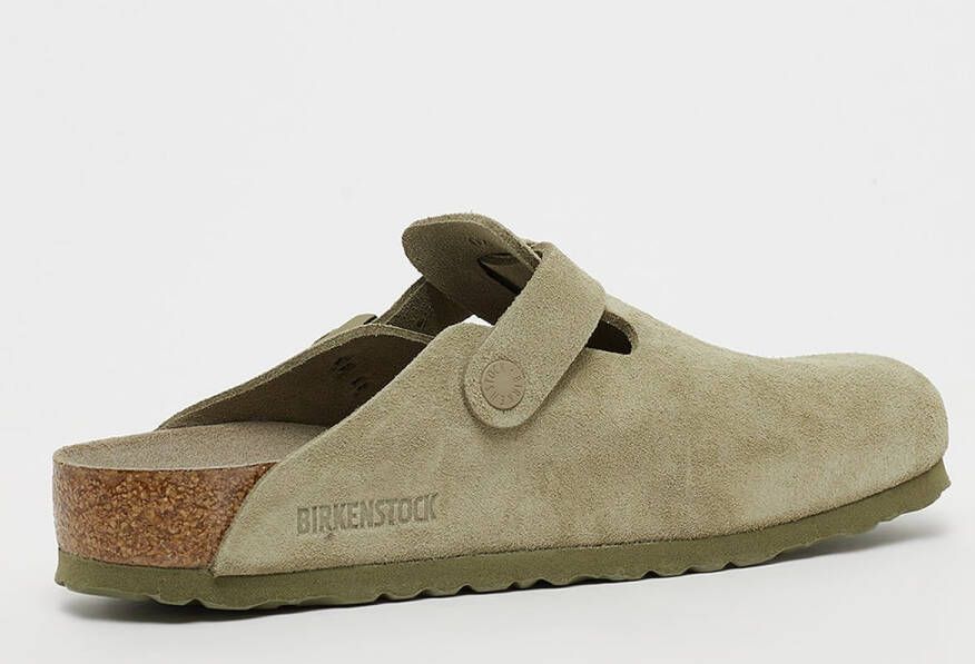 Birkenstock Boston in groen formaten: 41