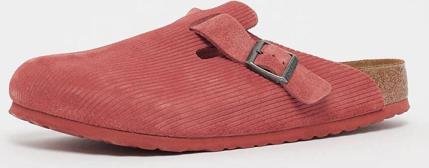 Birkenstock Boston VL Corduroy in rood formaten: 42