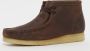 Clarks Originals Wallabee Boot Bijenwas Leer Brown Heren - Thumbnail 21