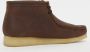 Clarks Originals Wallabee Boot Bijenwas Leer Brown Heren - Thumbnail 22