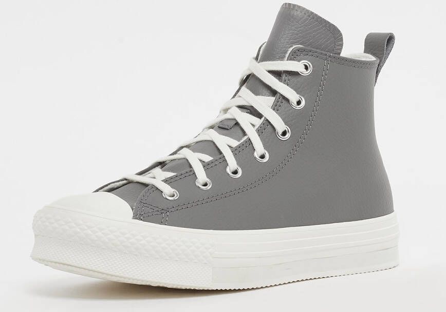 Converse Chuck Taylor All Star Eva Lift Leather sharkskin warm quarry in grijs formaten: 40