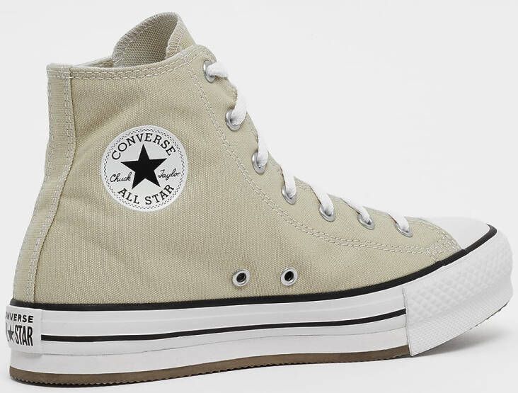 Converse Chuck Taylor All Star Eva Lift Platform Chuck Taylor in beige formaten: 37