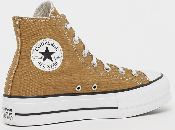 Converse Chuck Taylor All Star Lift Platform Chuck Taylor in beige formaten: 36.5