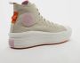 Converse Crème Sneaker met Plateauzool Beige Dames - Thumbnail 4