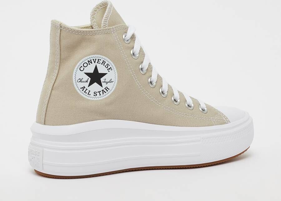 Converse Chuck Taylor All Star Move Platform Fashion sneakers Schoenen beach stone white beach maat: 41.5 beschikbare maaten:41.5