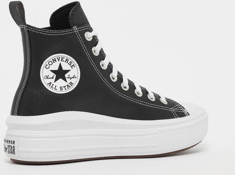 Converse Chuck Taylor All Star Move Platform Leather Chuck Taylor in zwart formaten: 38