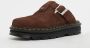 Dr. Martens Zeb Zag Mule WL dark brown bronx suede in bruin formaten: 36 - Thumbnail 2