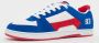 Etnies Rap Lo Skate Schoenen Blauw Rood Wit Multicolor Heren - Thumbnail 2