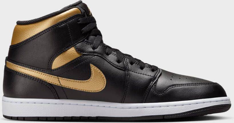 Jordan Air 1 Mid Air 1 in zwart formaten: 42.5