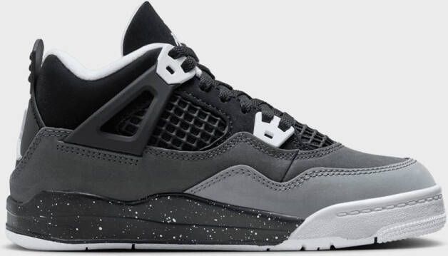 Jordan 4 Retro black white anthracite black Basketball in grijs formaten: 28