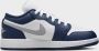 Jordan Kinderschoenen Air 1 Low White Midnight Navy Wolf Grey White Midnight Navy Wolf Grey - Thumbnail 7