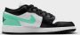 Jordan Kinderschoenen Air 1 Low White Green Glow Black- White Green Glow Black - Thumbnail 6