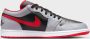 Jordan Air 1 Low Black Cement Grey White Fire Red- Heren Black Cement Grey White Fire Red - Thumbnail 8